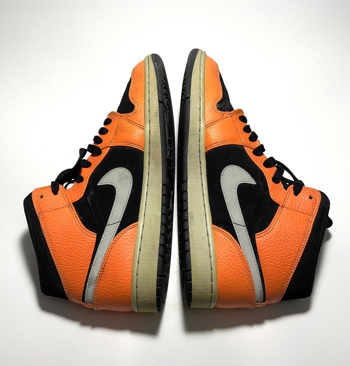 Nike Air Jordan 1 Mid Black Cone 2018 Men's Size 10.5