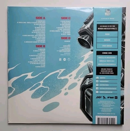 Michiru Oshima - Godzilla Against Mechagodzilla - Double Vinyl LP New & Sealed - Picture 3 of 3