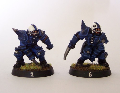 Painted Human Blood Bowl Team. - Picture 9 of 9