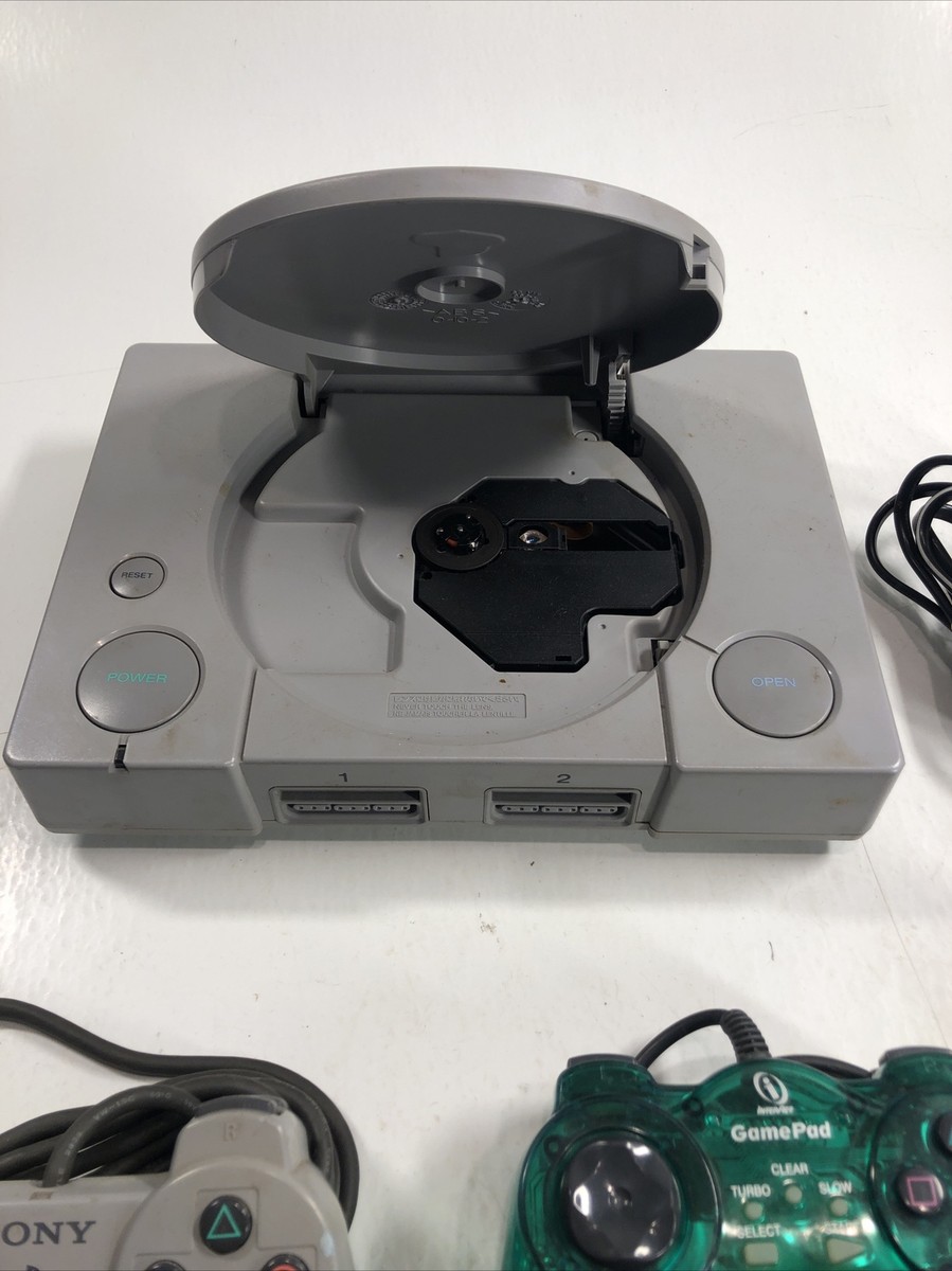 Official Sony PlayStation 1 PS1 Console Complete w 2