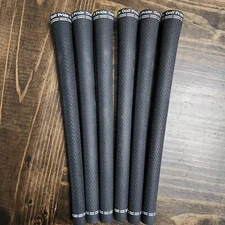 6 Clean  Golf Pride Tour Velvet 360 Grips, Standard. 