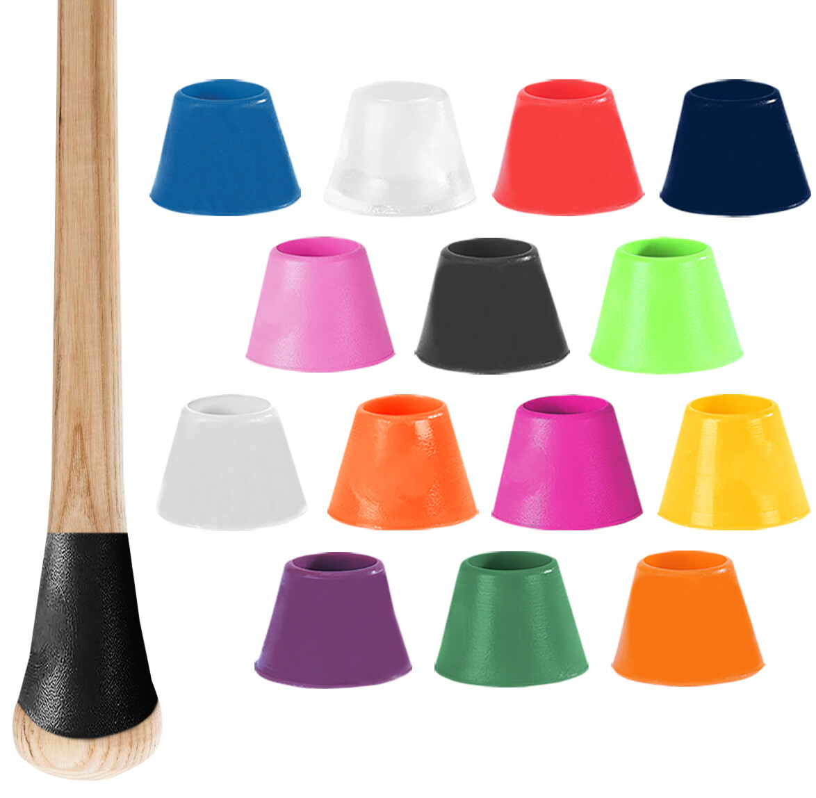 Grip Markwort Knobcuff Ez Impugnatura Conica Knobcuff EZ Markwort Per Mazze Da Baseball E Softball - Migliora La Presa E Il Controllo Boutons De Manchette - Foto 2