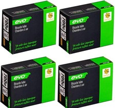 4 PACK EVO Performance Bike Tubes  700c X 23/25mm  48mm Presta Valve