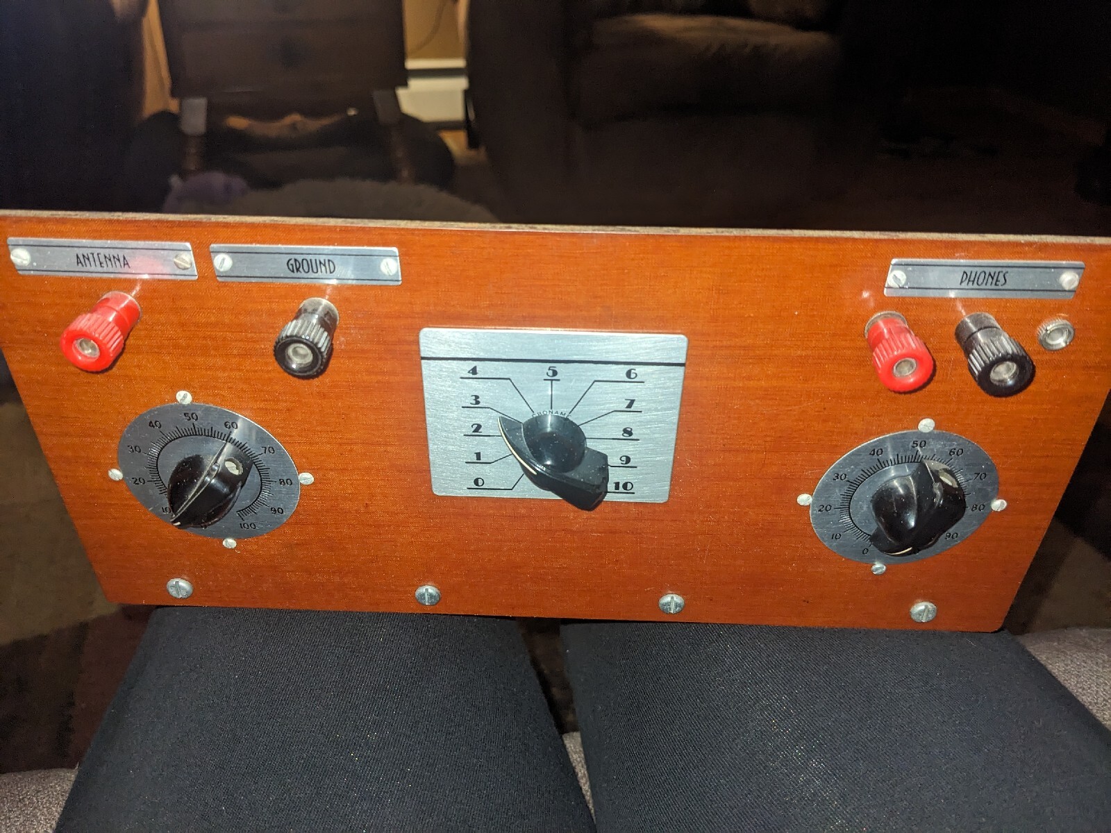 Vintage Homebuilt Radio Handmade Radio homemade Receiver eBay
