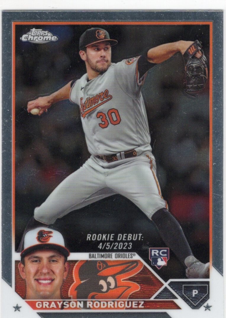 2023 Topps Chrome Update #USC16 Grayson Rodriguez