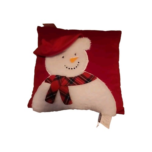 Stoney Ridge Luxe Collection Snowman Pillow Christmas - Picture 8 of 9