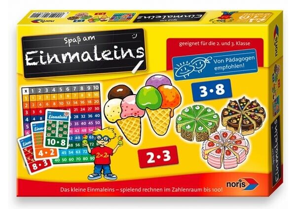 Thumbnail - Einmaleins Lernspiel Von Noris-spiele Kinderspiel Neu
