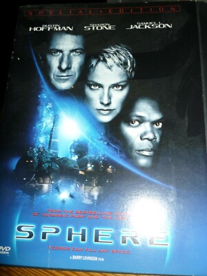 DVD  Region Code 1/USA  SPHERE DUSTIN HOFFMAN SHARON STONE SAMUEL L. JACKSON 