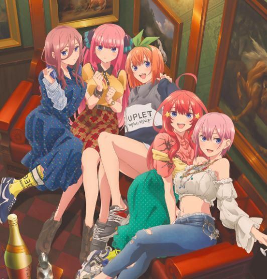 The Quintessential Quintuplets Character Book & Anime Season 1 Officia –  GLIT Japanese Hobby Shop