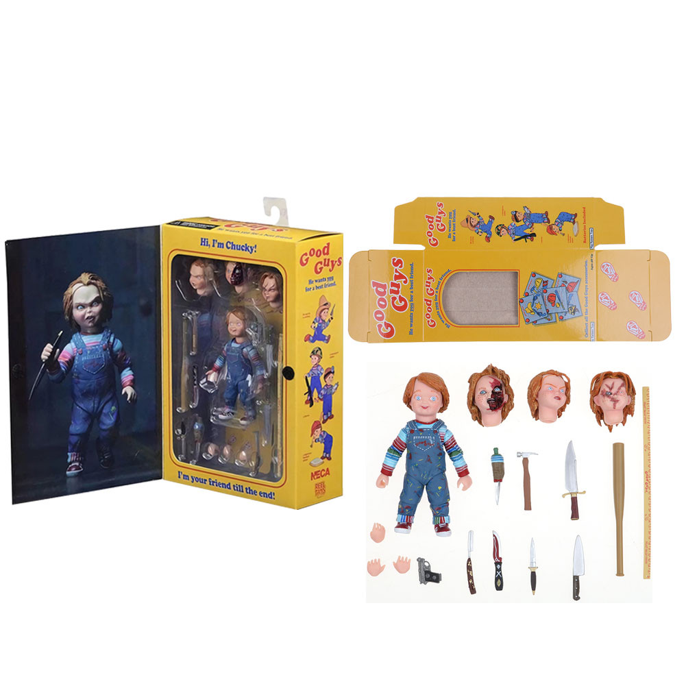 Chucky buenos 4" acción final figura modelo PVC niños juguetes regalo Chucky buenos 4" 4" 4" acción final figura modelo PVC niños juguetes regalo barato en línea