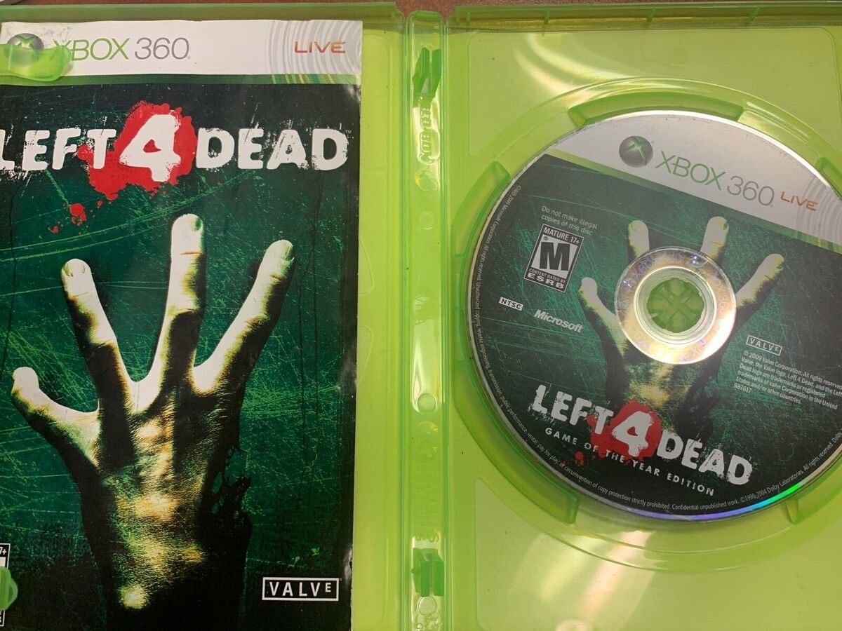 Jogo Left 4 Dead - Xbox 360 - Brasil Games - Console PS5 - Jogos para PS4 -  Jogos para Xbox One - Jogos par Nintendo Switch - Cartões PSN - PC Gamer