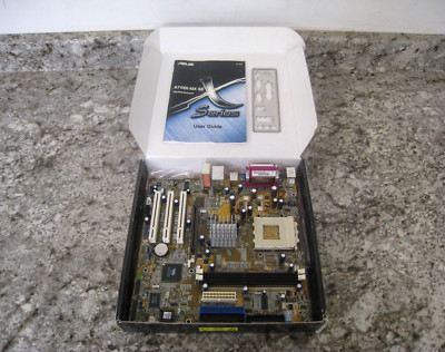 New ASUS A7V8X-MX SE Socket A VIA KM400 DDRAM VGA AGP 8x mATX PC