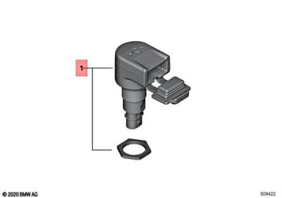 Genuine BMW K02 K03 K08 K09 K21 K22 K23 K33 K50 USB charging socket 61341598766