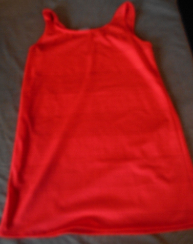 Vintage 90s SPEEDO Orange Mesh Knit Muscle Tank Top Striped sz M Made In USA Y2k - Picture 9 of 9