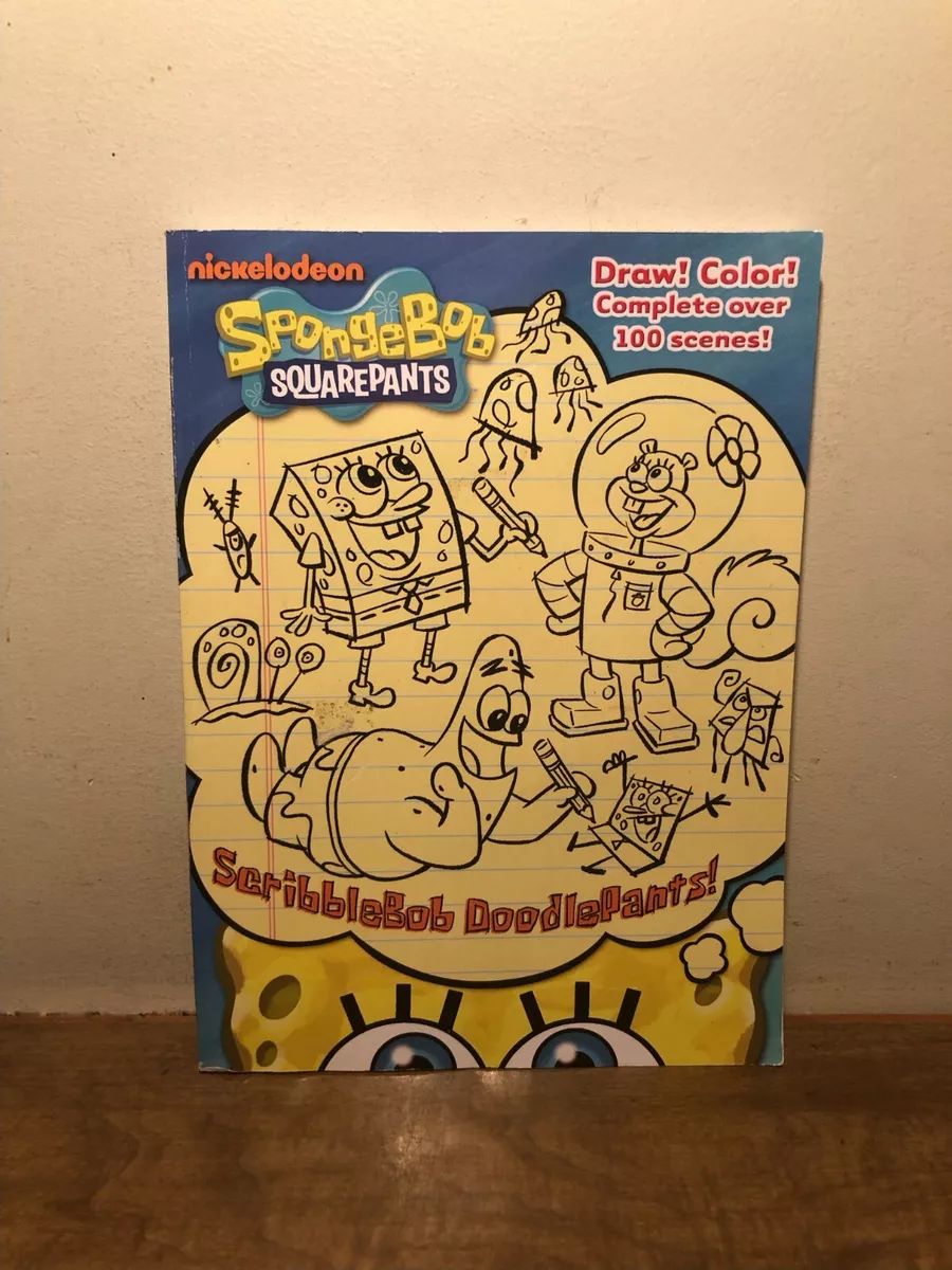 Coloring Activity Book SpongeBob Squarepants Doodle PB, Unmarked