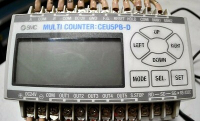 SMC CEU5PB-D MULTI COUNTER SS PNEUMATIC CYLINDER ACTUATOR SWITCH *FREE SHIPPING*
