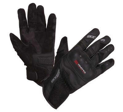 Modeka Sonora Sommer Handschuhe Gr. K11 - Schwarz Rot