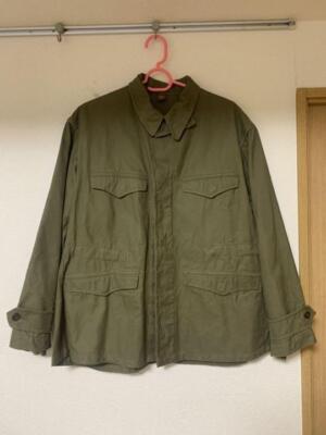 フランス軍　M47フィールドジャケット　C100 MILITARY 実物 USED フランス軍 M-47 フィールドジャケット 前期