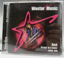 WSR 196 - ROCK: STRAIGHT UP & KICKIN' - WESTAR MUSIC PRODUCTION LIBRARY AUDIO CD
