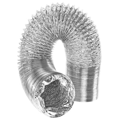 Klimaanlage Lüftungsschlauch UNIVERSAL 5m Aluminium extra lang 4'' Auspuffrohr