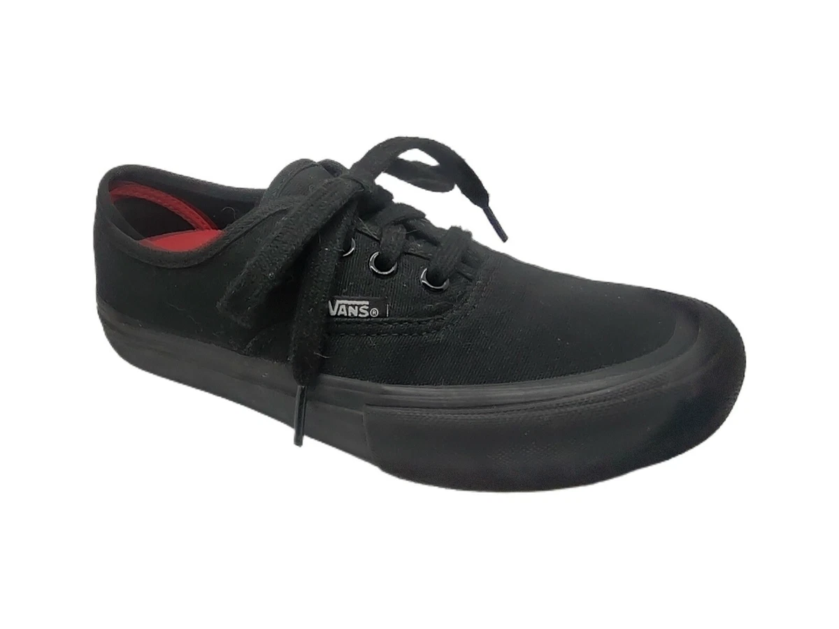 Vans Classic All Black Sneaker Shoe Youth Size 3.5 Womens Size 5