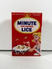 Worlds Smallest Wacky Packages Minis 3D Series 1 Minute Lice Figure NEW