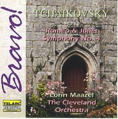 TCHAIKOVSKY Romeo & Juliet Symphony No. 4 MAAZEL Telarc CD like new free ship