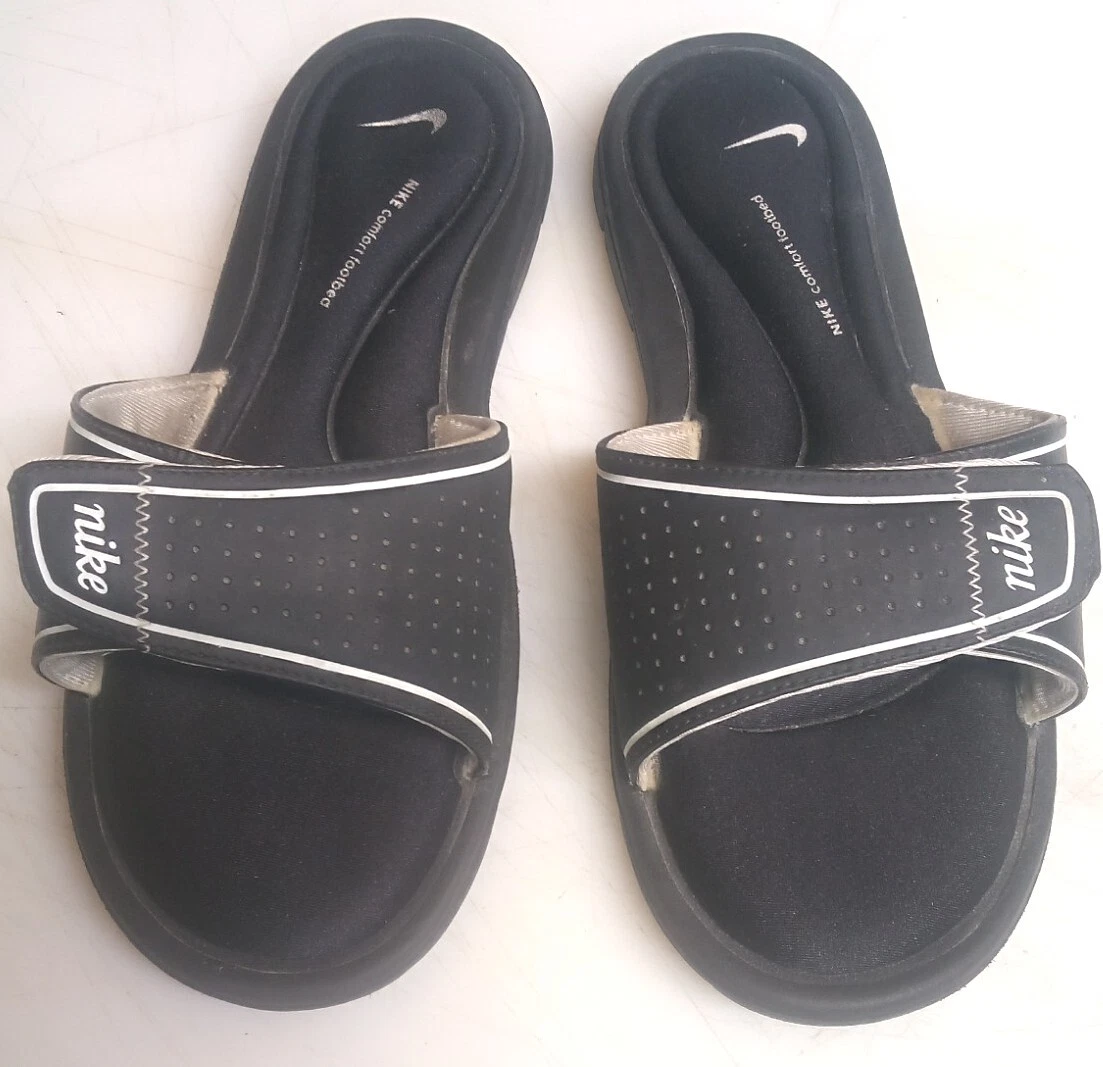 Sandali infradito infradito Nike comfort foam plantare donna 9 neri