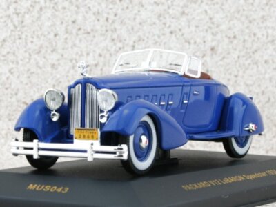 PACKARD V12 LeBaron Speedster - 1934 - blue - IXO 1:43