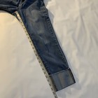 1822 Women’s Cuffed Jeans 8 Blue Taylor Raw Hem Capri Stretch Comfort — photo 7