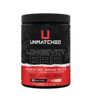 Longevity EAA Essential Amino Acids - Strawberry Colada (11.96oz / 30 Srvs)