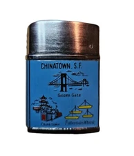 Vintage RARE HESTIA China Town San Francisco Landmarks Lighter