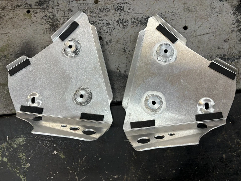 2016 - 2022 YAMAHA KODIAK 700 YFM700K YFM OEM REAR ALUMINUM A-ARM GUARDS RW6527 Foto 3 de 3