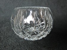 Beautiful Decorative Clear Cut Glass Lead Crystal Bowl *12.5cm Diameter