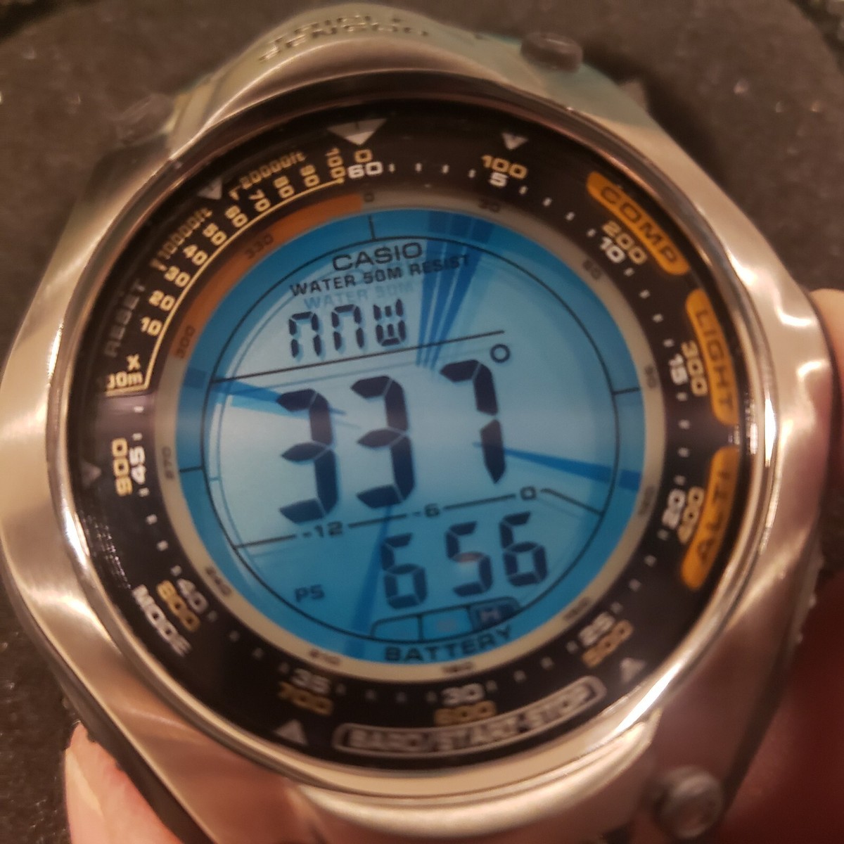 時計 CASIO PROTREK 3172-JA CASIOカシオPROTREK LEY ツインセンサー2027 PRL-21 - メルカリ