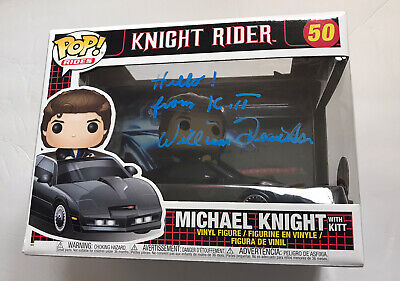 William Daniels SIGNED KITT Knight Rider Funko Pop #50 Vinyl Figure JSA COA Cert | eBay