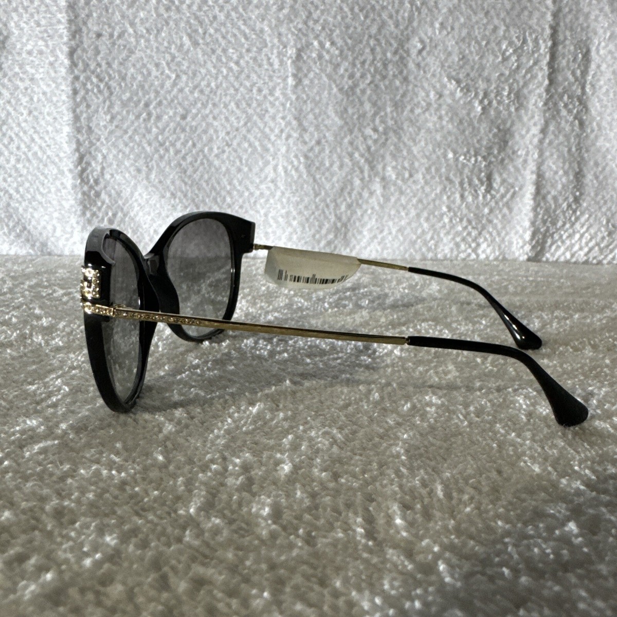 VERSACE MOD.4316 B GB1/11 Black/Gold Sunglasses VE4316 B No