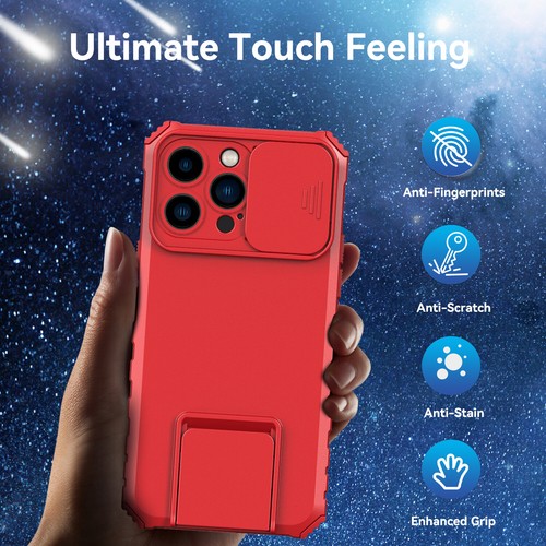 Funda rígida resistente a prueba de golpes con soporte para iPhone 14 Pro Max Plus cubierta blindada - Imagen 37 de 60