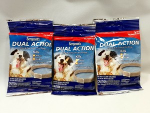 sergeant's dual action flea collar for dogs