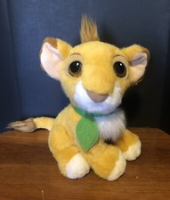 Vintage Authentic 1993 Mattel Lion King Floppy Baby Simba Disney Plush