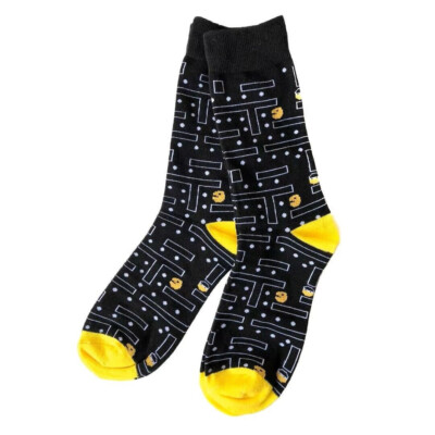 Pac-Man Socken Retro Gaming Socken 1 Paar Gr. 38-42 NEU