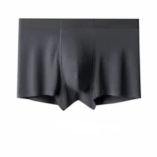 Breathable Solid Color Men Boxer Shorts Comfortable Men's Modal Underwear