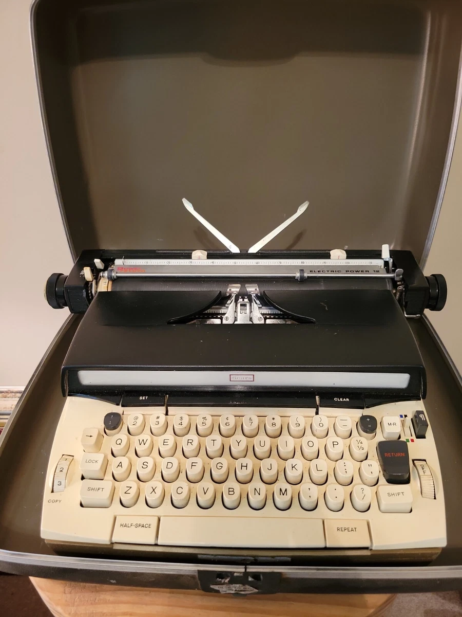 Vintage Sears Best Medalist Power 12 Electric Typewriter Tested, Works