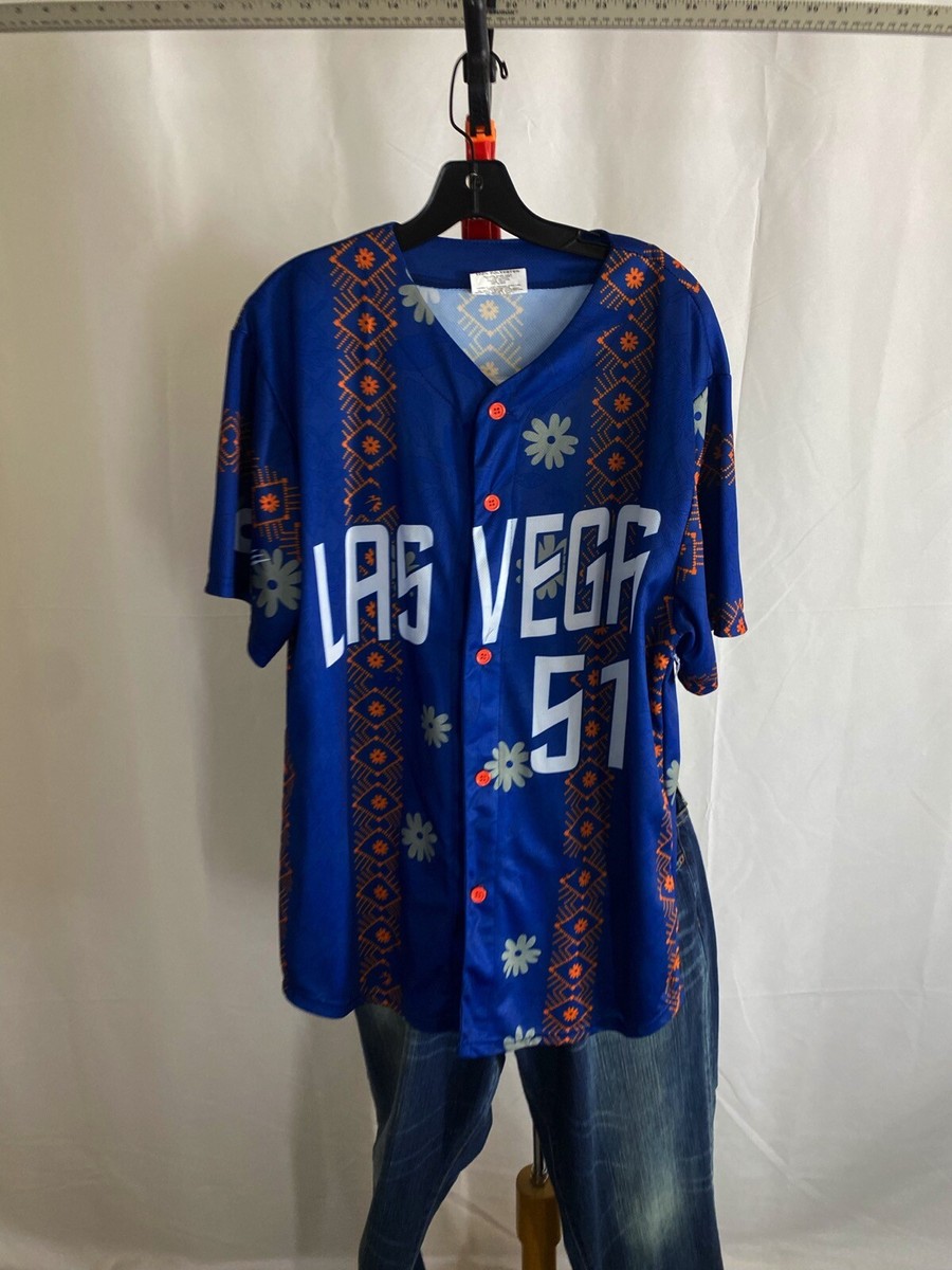 Las Vegas 51 Aviators Baseball Promo Jersey Shirt XL Extra Large