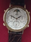 SEIKO moonphase chrono 7A48-7020 vintage watch Japan
