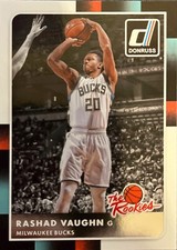 Rashad Vaughn Donruss 15-16 #33 The Rookies Milwaukee Bucks