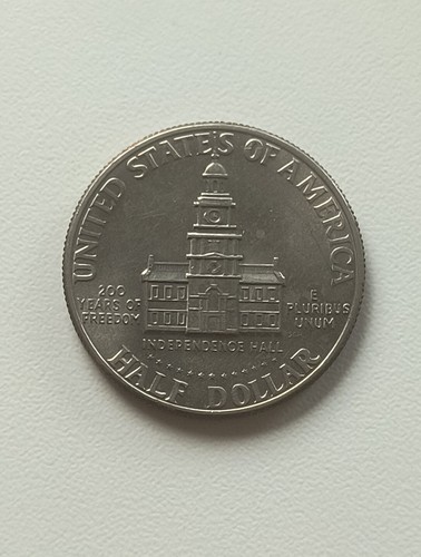 John F. Kennedy Bicentennial half dollar-D - Picture 5 of 5