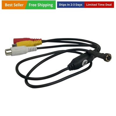 CCTV Mini Security Camera Hd 3.6mm 90degree 1000tvl 6PCS Infrared IR LEDs Nig...