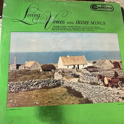Living Voices Sing Irish Songs CAL-665 RCA Camden Record