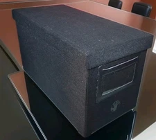 SLAPPA Media Storage Holder Disk #SLD2I Case Lidded CD DVD Storage Organizer Box